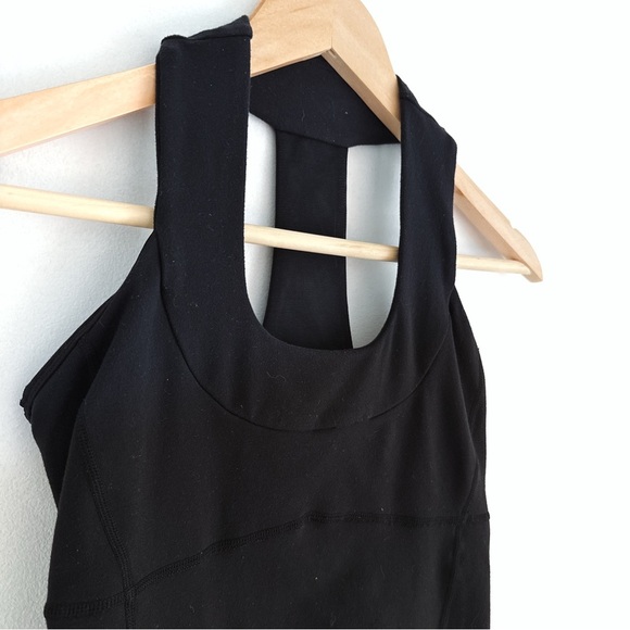 Lululemon Scoop Neck Tank Black - Size 4 - Picture 4 of 9